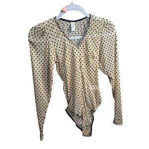 Underprotection Mesh Polka Dot Boydsuit